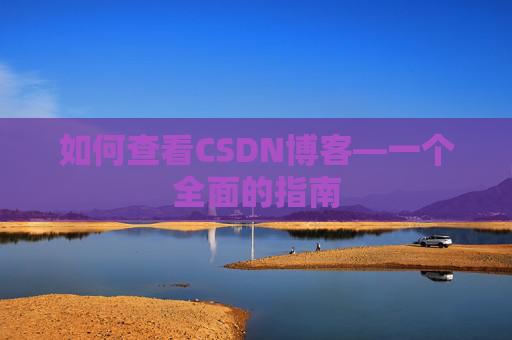 如何查看CSDN博客—一个全面的指南